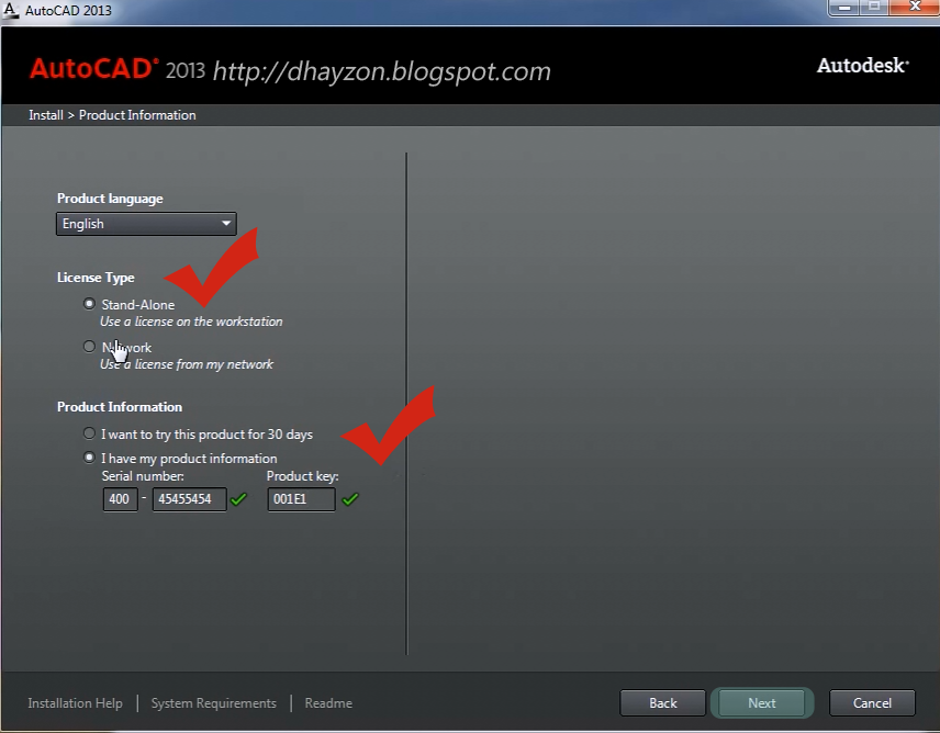 autocad 2014 serial number and product key free download